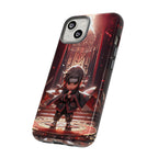Chibi Itachi Tough Phone Case – Anime Protective Case for iPhone & Samsung, UV Resistant, Durable & Stylish