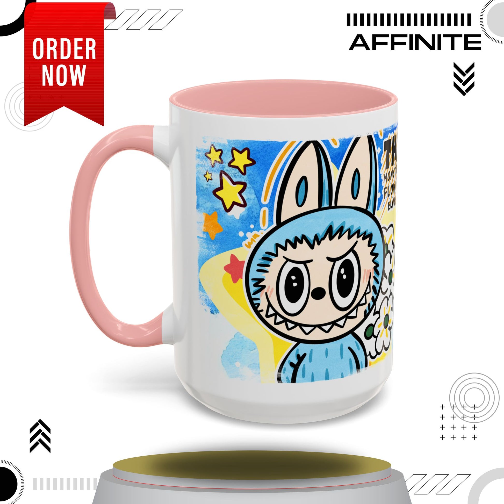 Mug Lazy Yoga Monsters Coffee Mug - Fun Accent Mug for Yoga Lovers