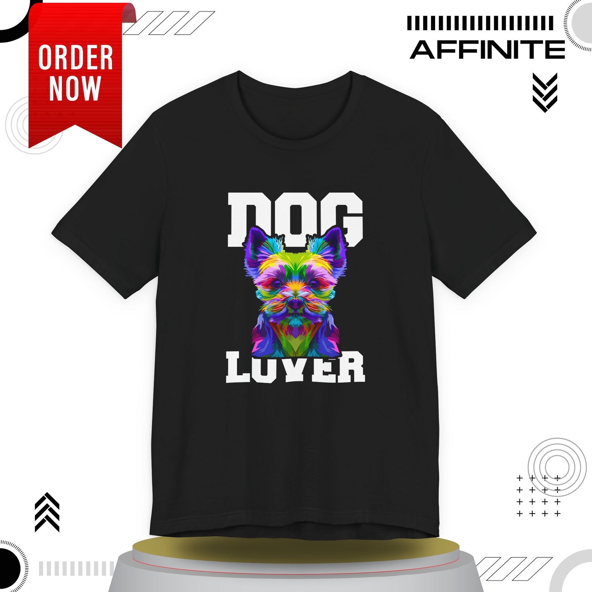 T-Shirt Dog Lover Unisex T-Shirt | Sharp Dog Graphic