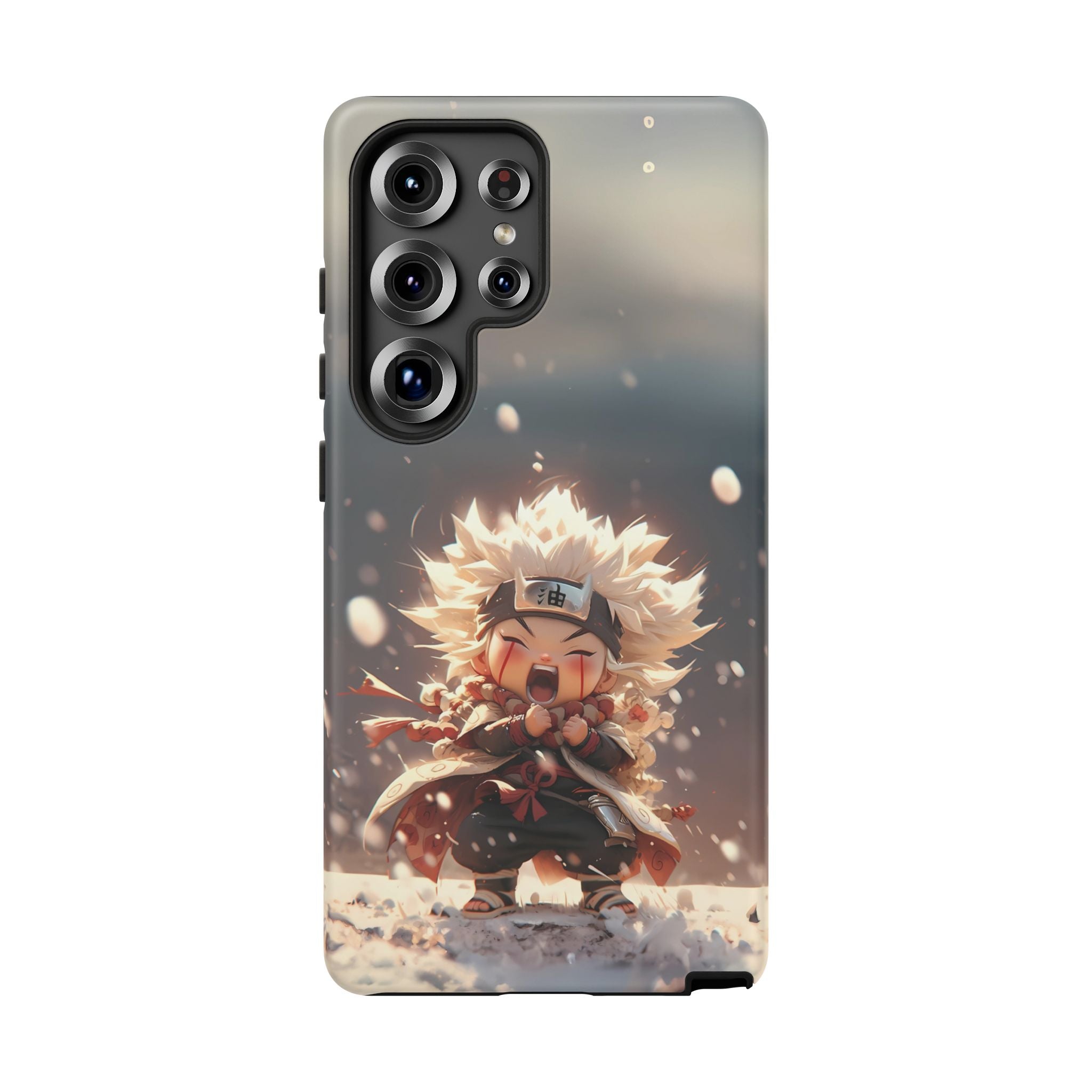 Anime Phone Case – Chibi Jiraiya Tough Protective Case for iPhone & Samsung