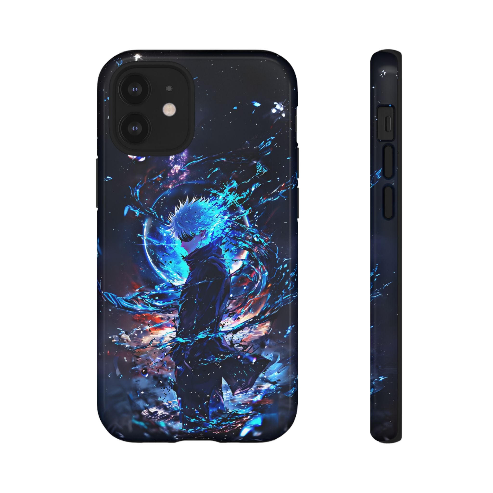 Anime Tough Phone Case – Gojou Satoru Design for iPhone, Samsung, and Google Pixel
