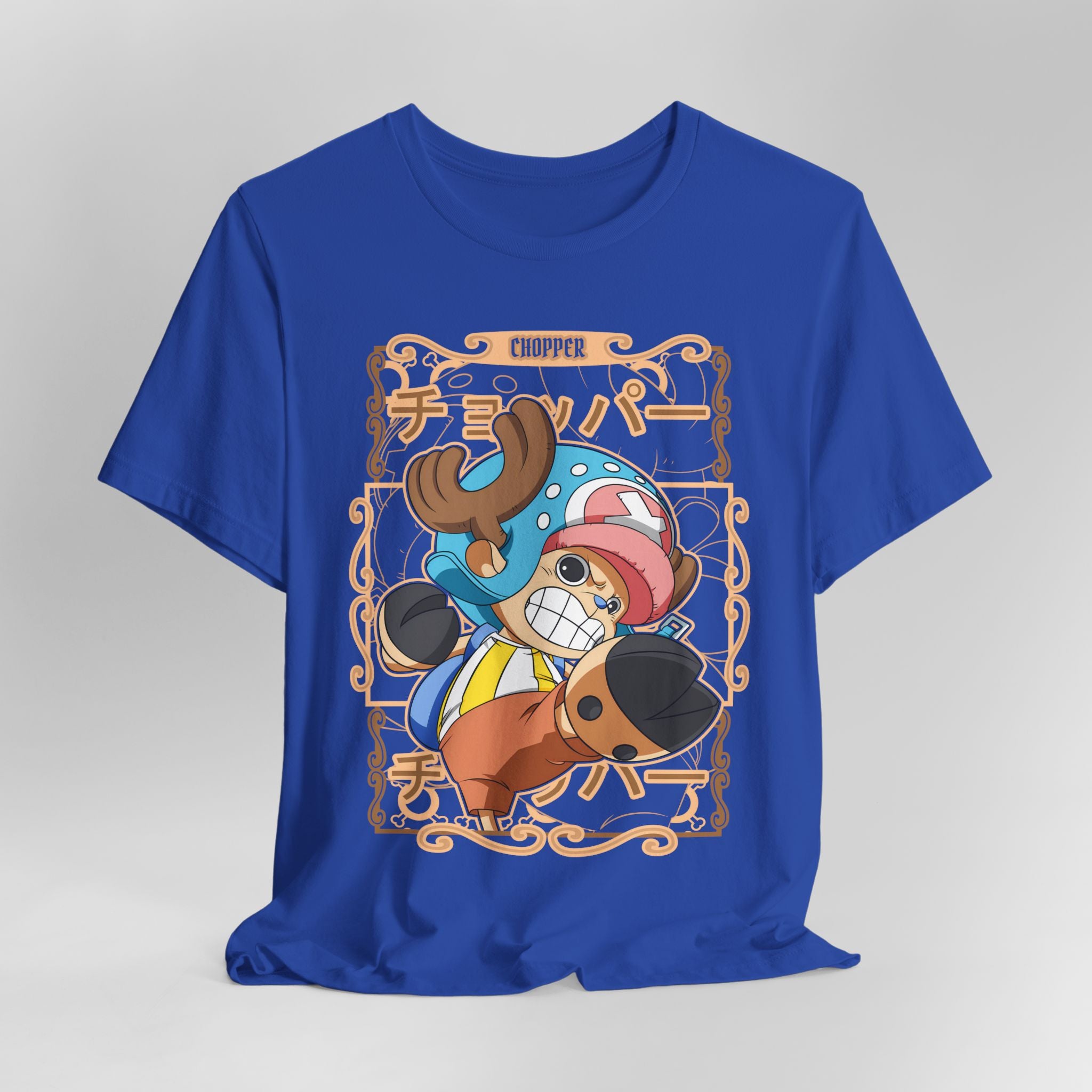 Anime-Inspired Unisex Short Sleeve Tee - 100% Cotton Chopper T-Shirt by Bella+Canvas
