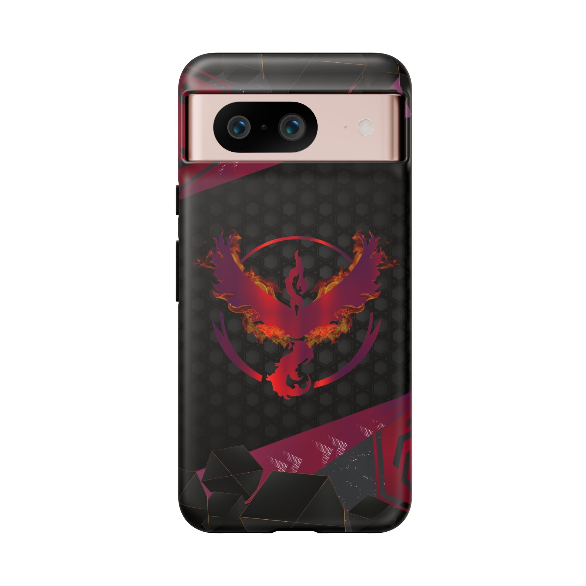 Pokémon Phone Case – Team Valor Tough & Rugged Dual-Layer Protection for iPhone, Samsung, Pixel | Wireless Charging Ready