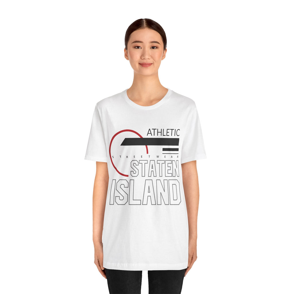 T-Shirt Unisex T Shirt - Athletic Staten Island Tee | Casual Comfort Fit | Affinite