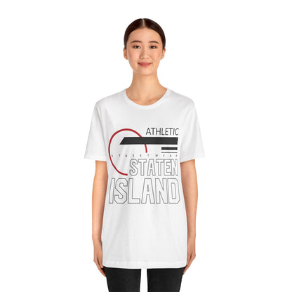 T-Shirt Unisex T Shirt - Athletic Staten Island Tee | Casual Comfort Fit | Affinite