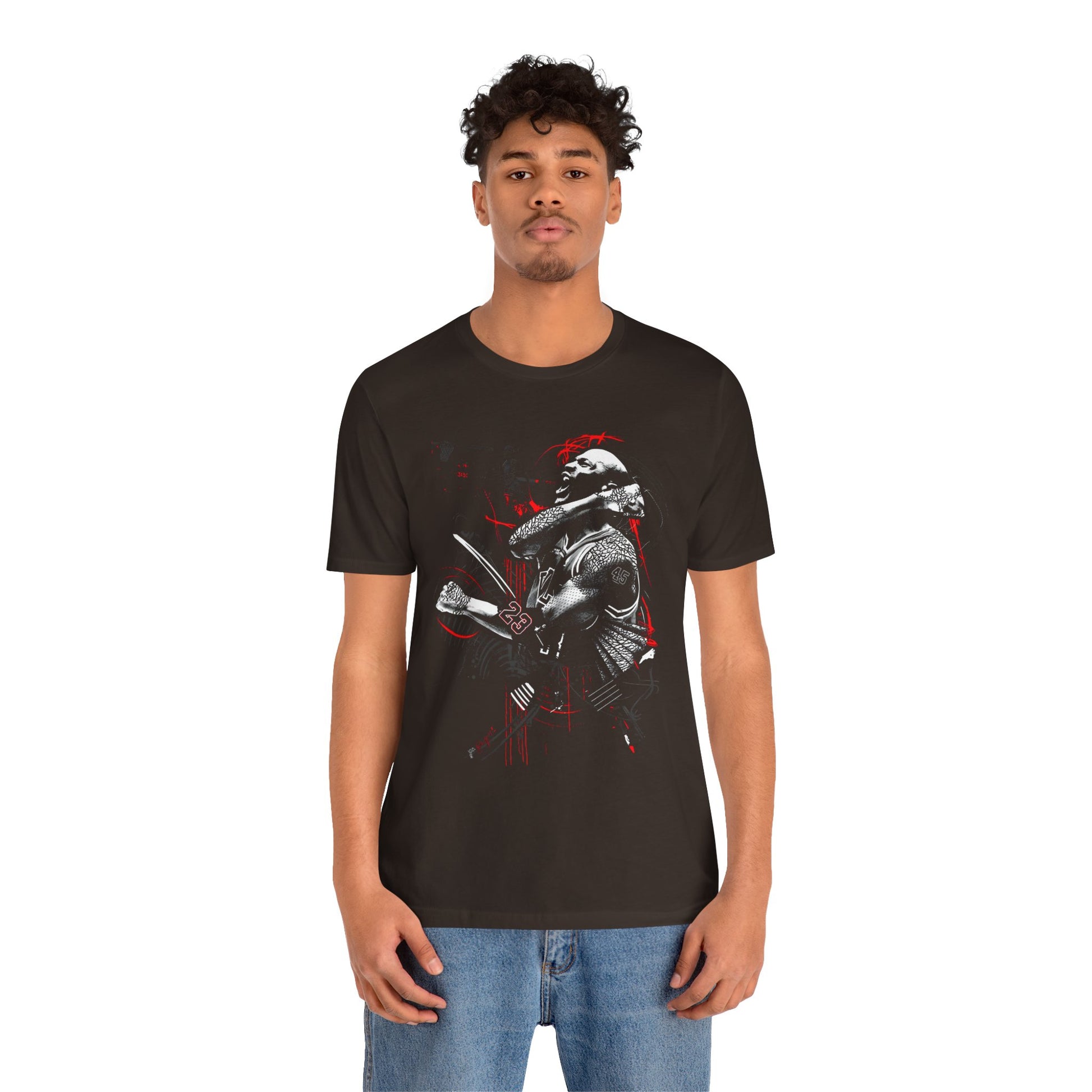 T-Shirt Dark Warrior Graphic Tee | Cool Casual Streetwear