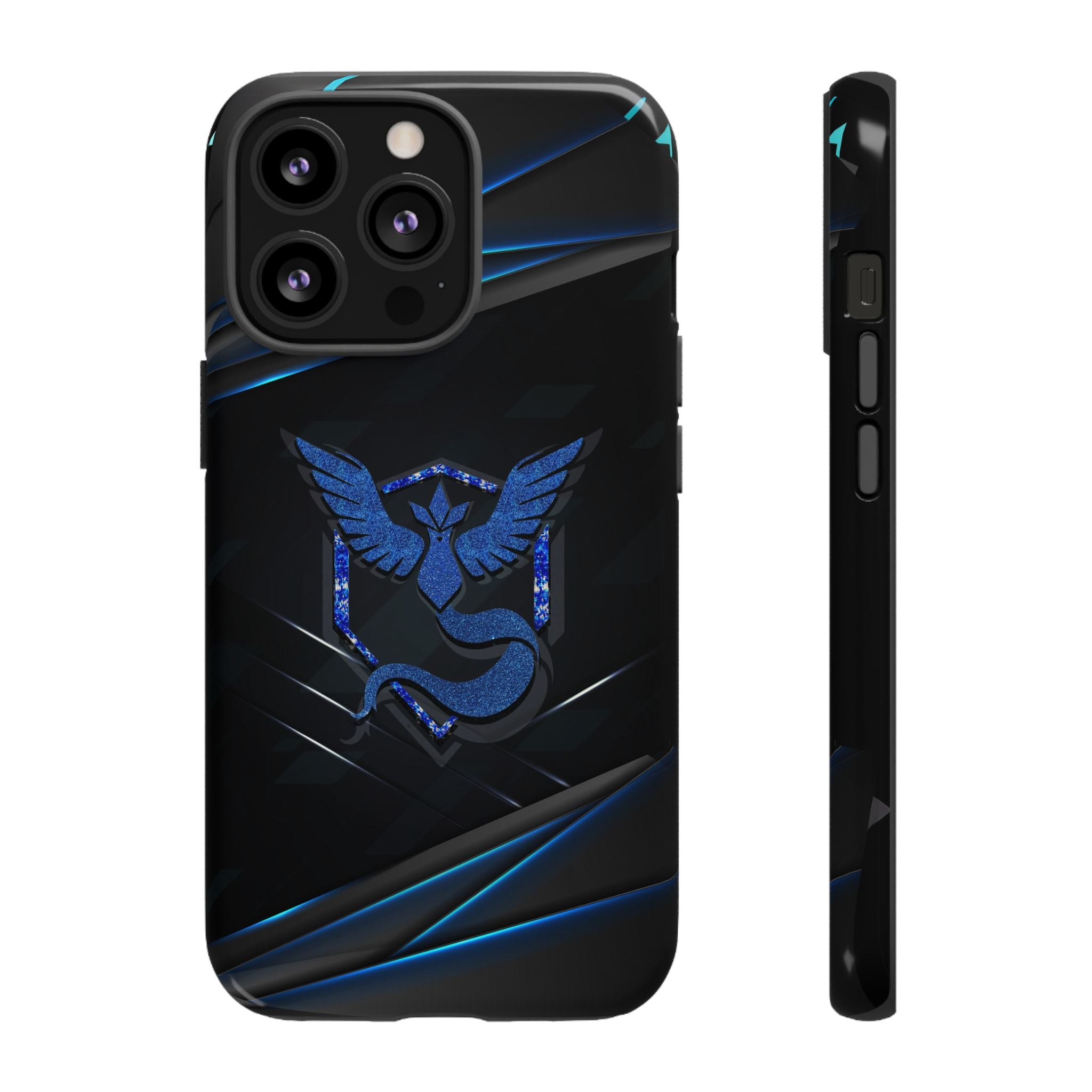 Team Mystic Phone Case - Tough Dual-Layer Protective Case for iPhone, Samsung, Pixel