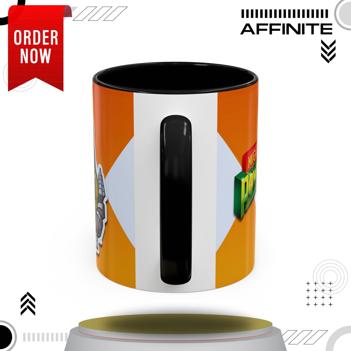 Mug Power Rangers Dragonzord Mug – 11oz & 15oz Ceramic Coffee Cup