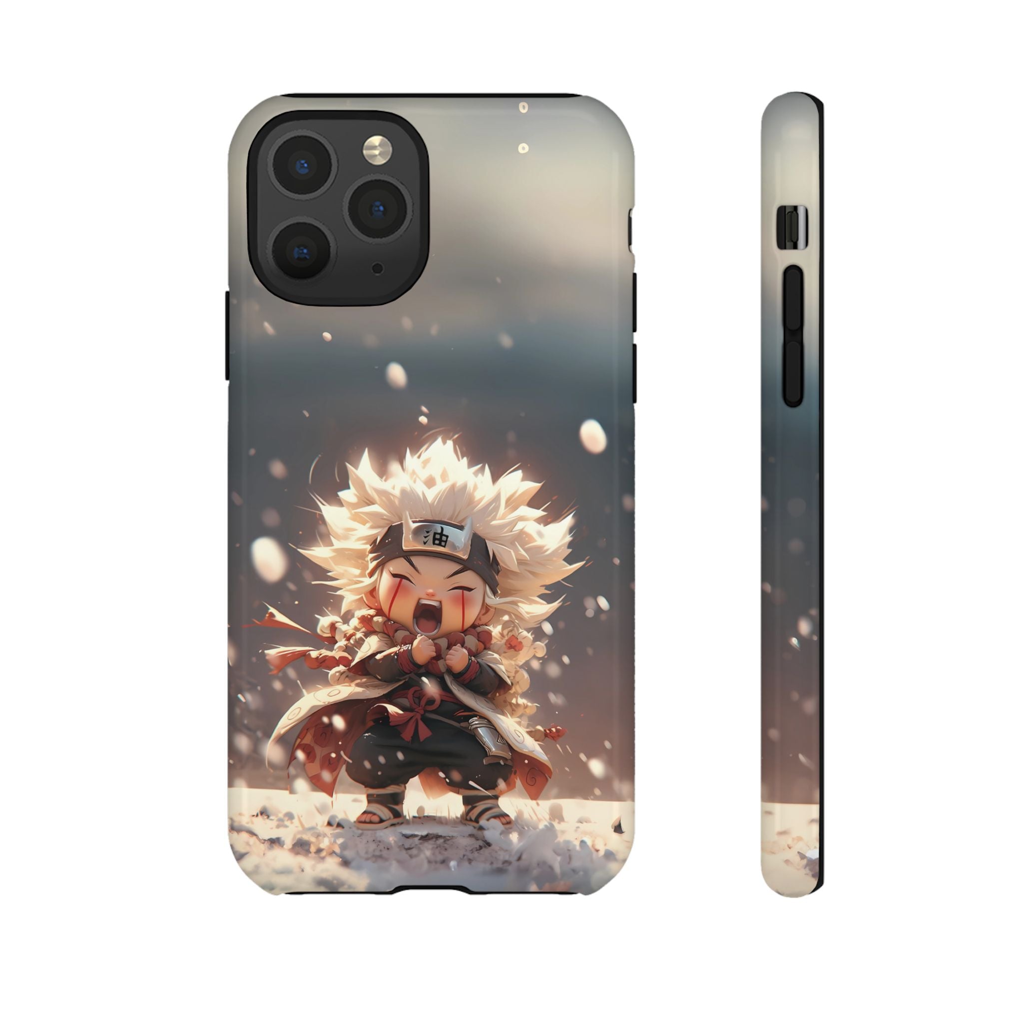 Anime Phone Case – Chibi Jiraiya Tough Protective Case for iPhone & Samsung