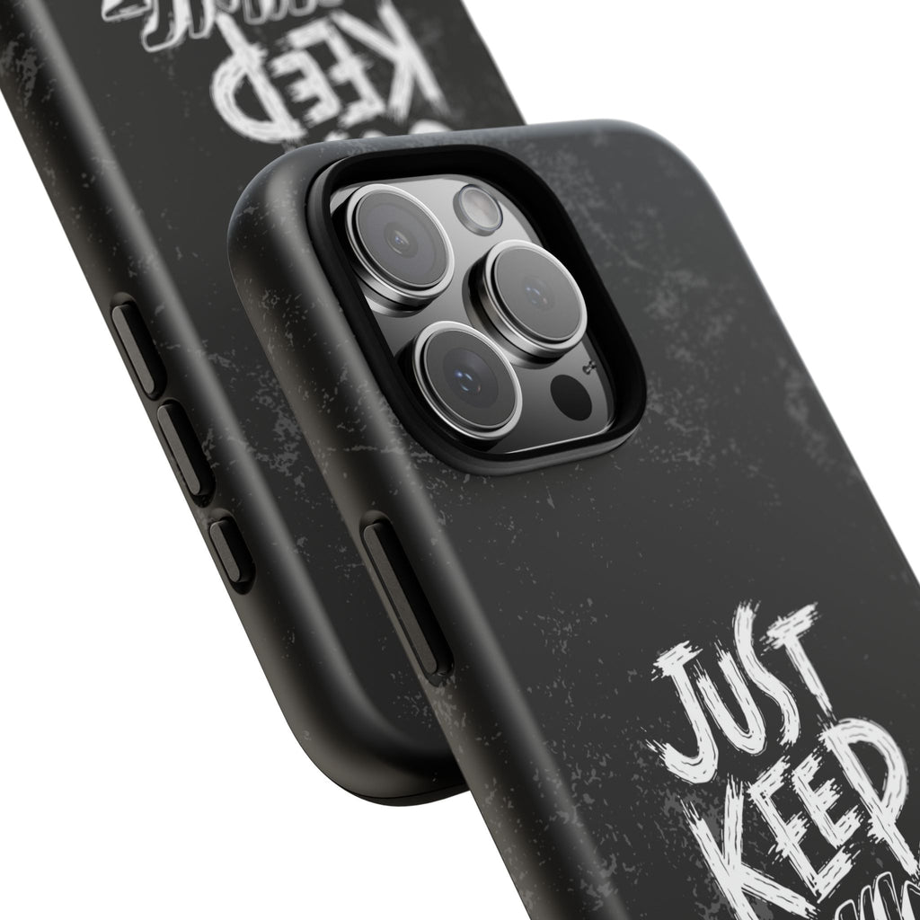 Tough Cases - Keep Moving Forward Quote Themed Phone Protection for iPhone, Samsung, and Google Pixel (Matte/Glossy)