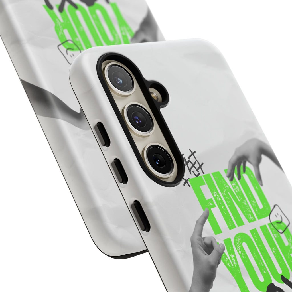 Phone Cases - Find Your Joy Themed Tough Phone Protection for iPhone, Samsung, Google Pixel (Matte/Glossy)
