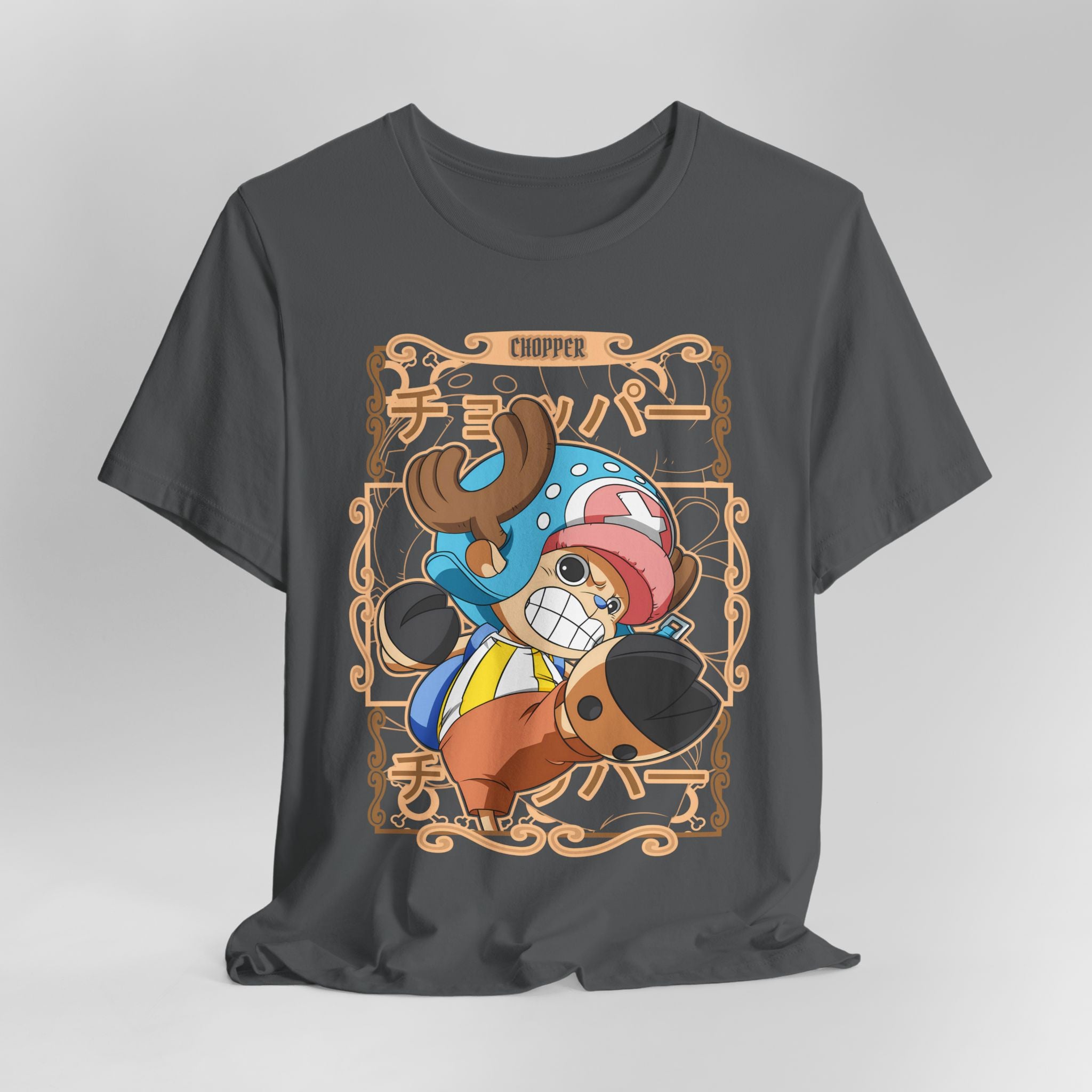 Anime-Inspired Unisex Short Sleeve Tee - 100% Cotton Chopper T-Shirt by Bella+Canvas