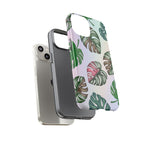 Tough Cases - Monstera Leaf Themed Phone Protection for iPhone, Samsung, and Google Pixel (Matte/Glossy)