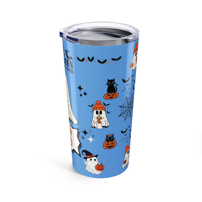 Tumblers Tumbler 20oz Sky Blue, "Spooky Halloween 20oz Tumbler" Keep Your Drinks Hot or Cold with Style!