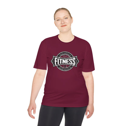 T-Shirt Moisture Wicking Fitness Shirt - Unisex Workout Tee for Gym, Running, Yoga