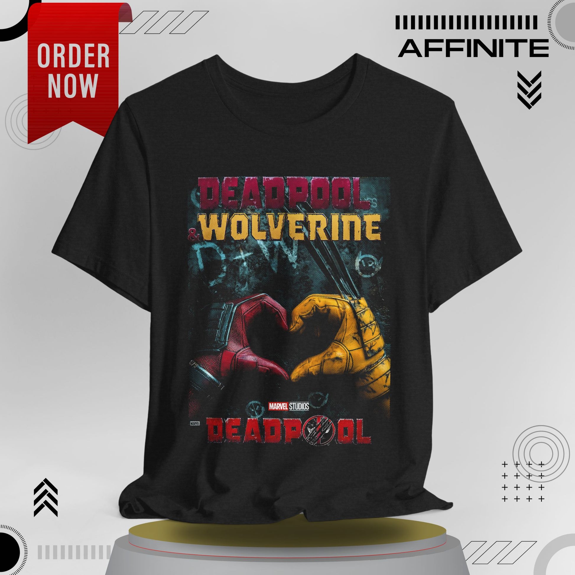 T-Shirt Deadpool Wolverine T-Shirt | Marvel Unisex Graphic Tee | Perfect Gift for Fans