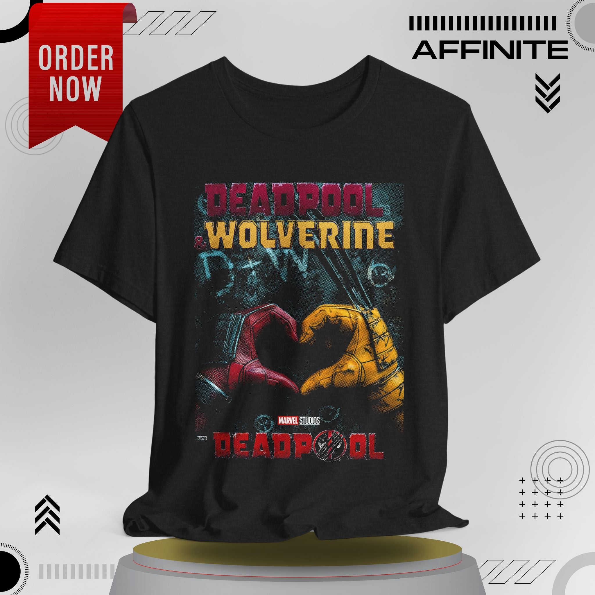T-Shirt Deadpool Wolverine T-Shirt | Marvel Unisex Graphic Tee | Perfect Gift for Fans