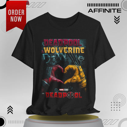 T-Shirt Deadpool Wolverine T-Shirt | Marvel Unisex Graphic Tee | Perfect Gift for Fans