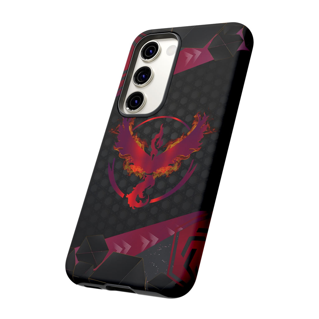 Pokémon Phone Case – Team Valor Tough & Rugged Dual-Layer Protection for iPhone, Samsung, Pixel | Wireless Charging Ready