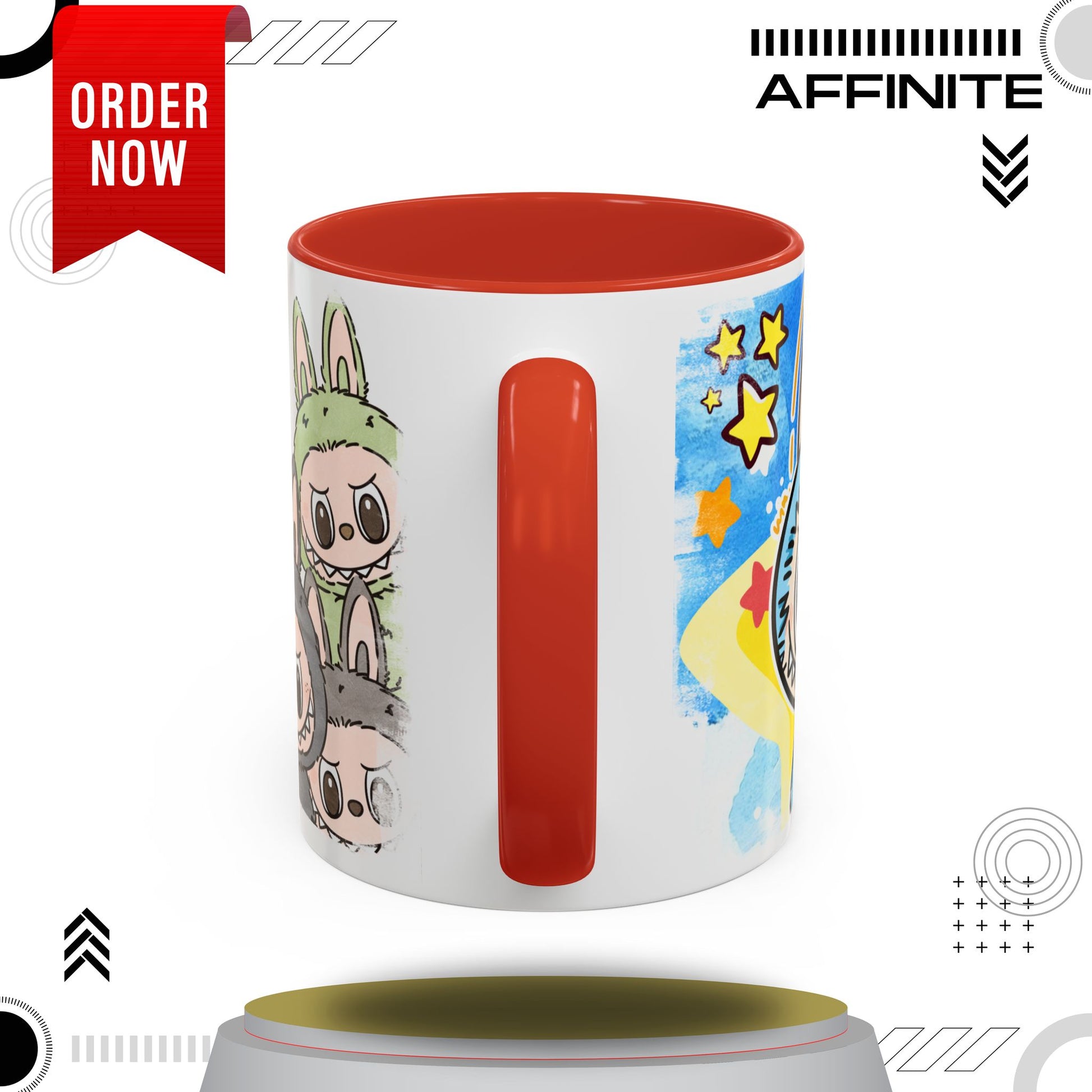 Mug Lazy Yoga Monsters Coffee Mug - Fun Accent Mug for Yoga Lovers