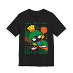 Cartoon Marvin Basketball Graphic Tee - "Rule the Court, Let's Jam!"