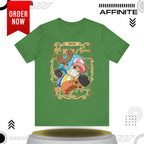 T-Shirt Anime-Inspired Unisex Short Sleeve Tee - 100% Cotton Chopper T-Shirt by Bella+Canvas Leaf