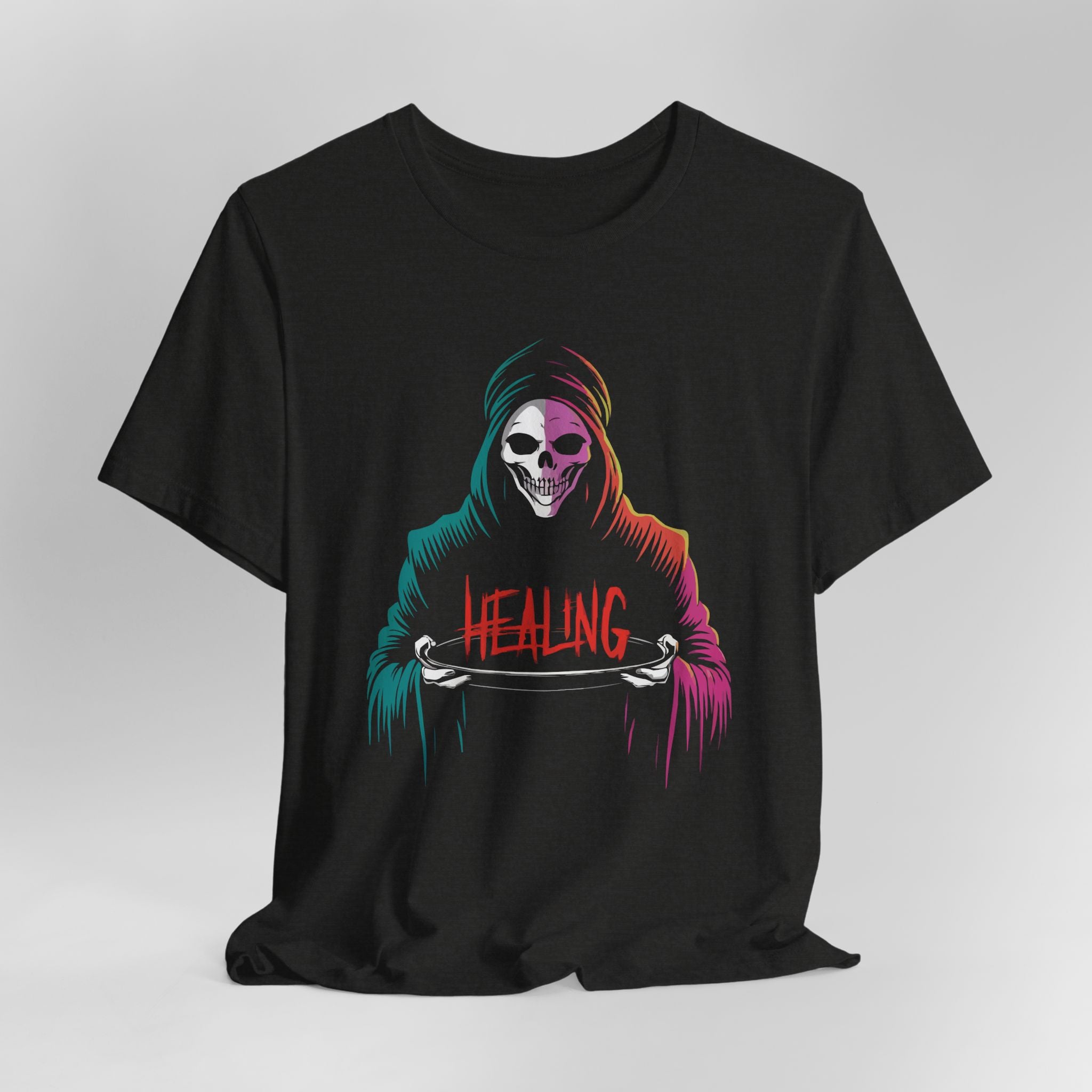 Halloween Healing Graphic Tee - Unisex Casual Shirt for Adults