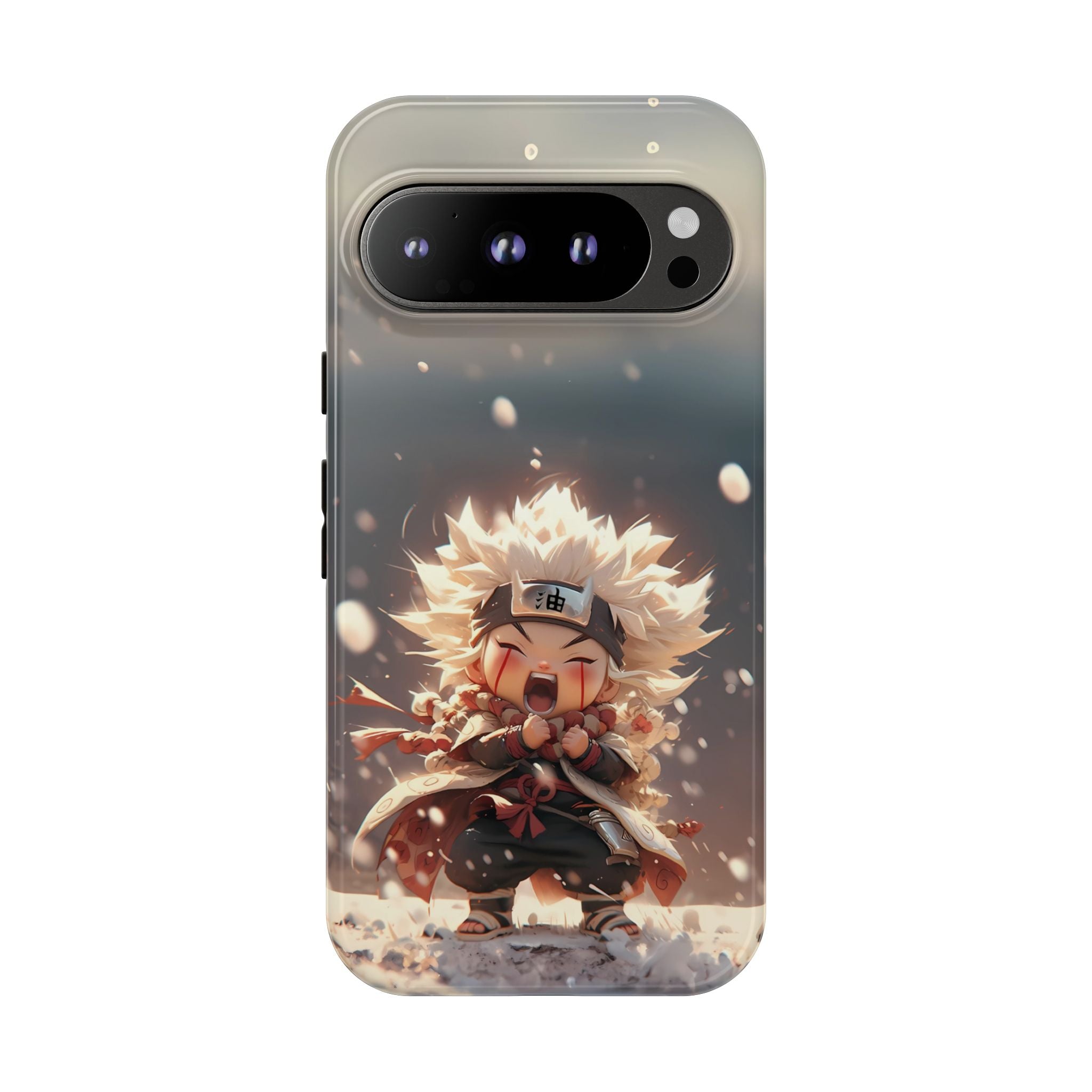 Anime Phone Case – Chibi Jiraiya Tough Protective Case for iPhone & Samsung