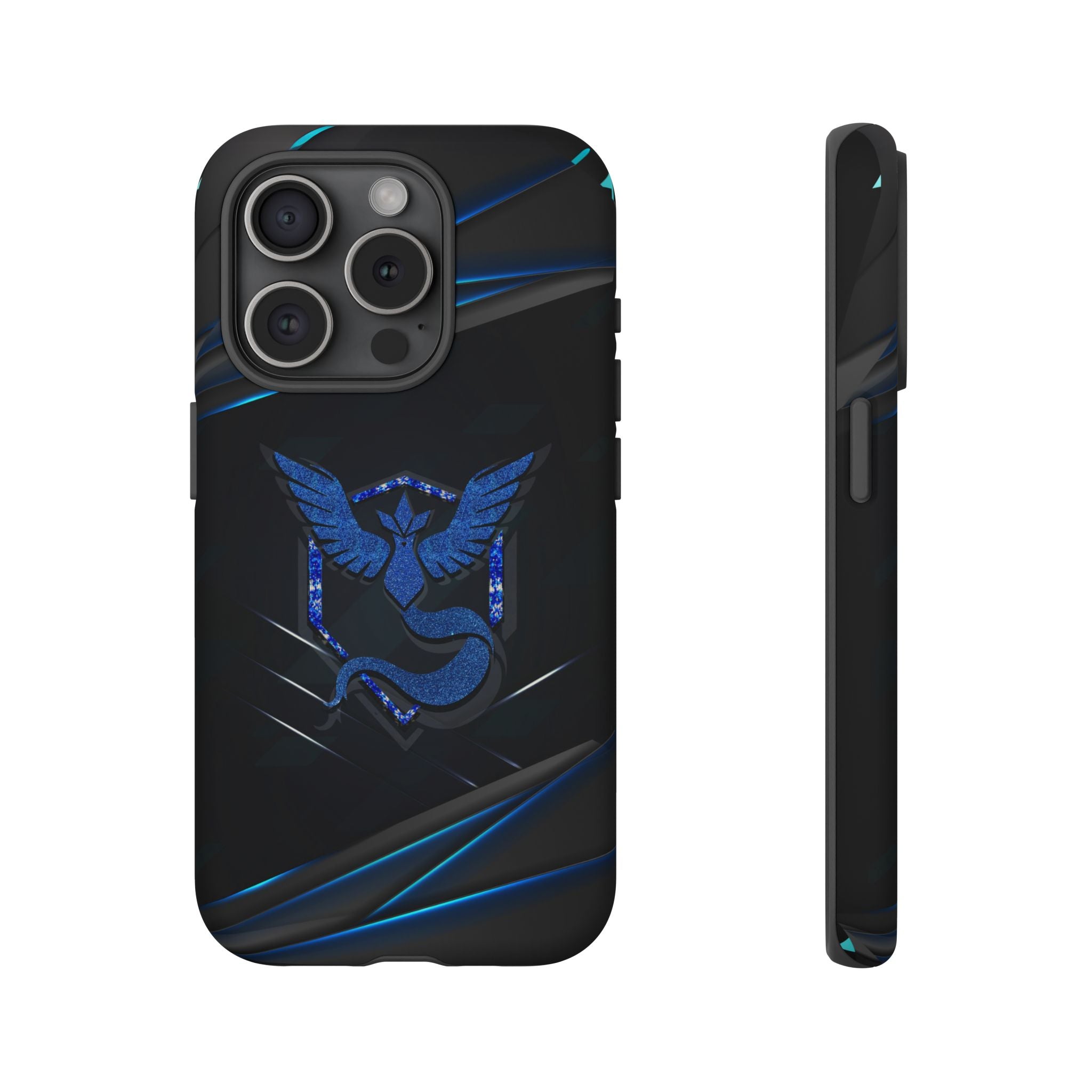 Team Mystic Phone Case - Tough Dual-Layer Protective Case for iPhone, Samsung, Pixel