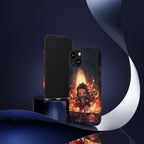 Chibi Nezuko Kamado Tough Phone Case – Anime Protective Case for iPhone & Samsung, UV Resistant, Durable & Stylish