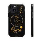 Tough Case Queen Phone Case – Matte & Glossy Crown Design for iPhone, Samsung & Pixel iPhone 13 Mini Glossy