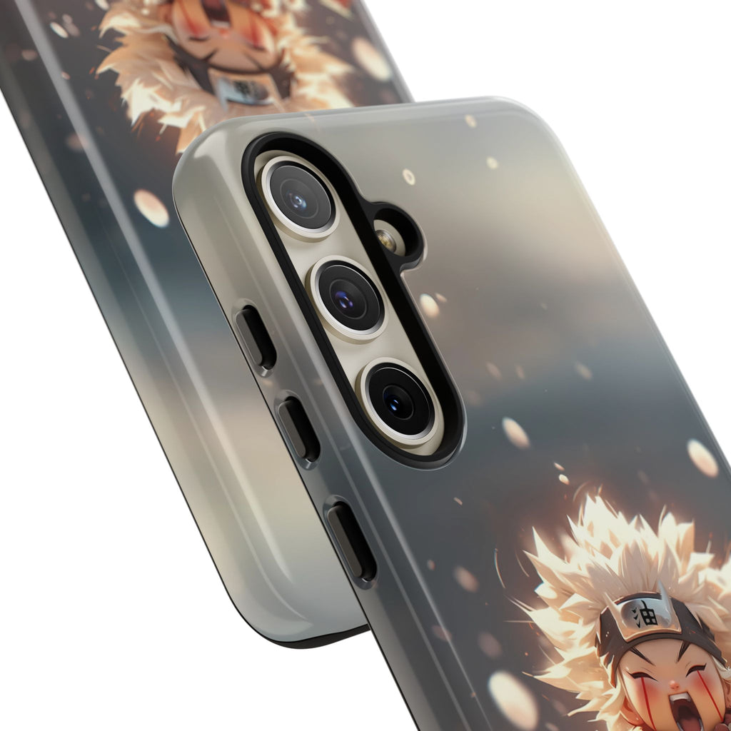 Anime Phone Case – Chibi Jiraiya Tough Protective Case for iPhone & Samsung