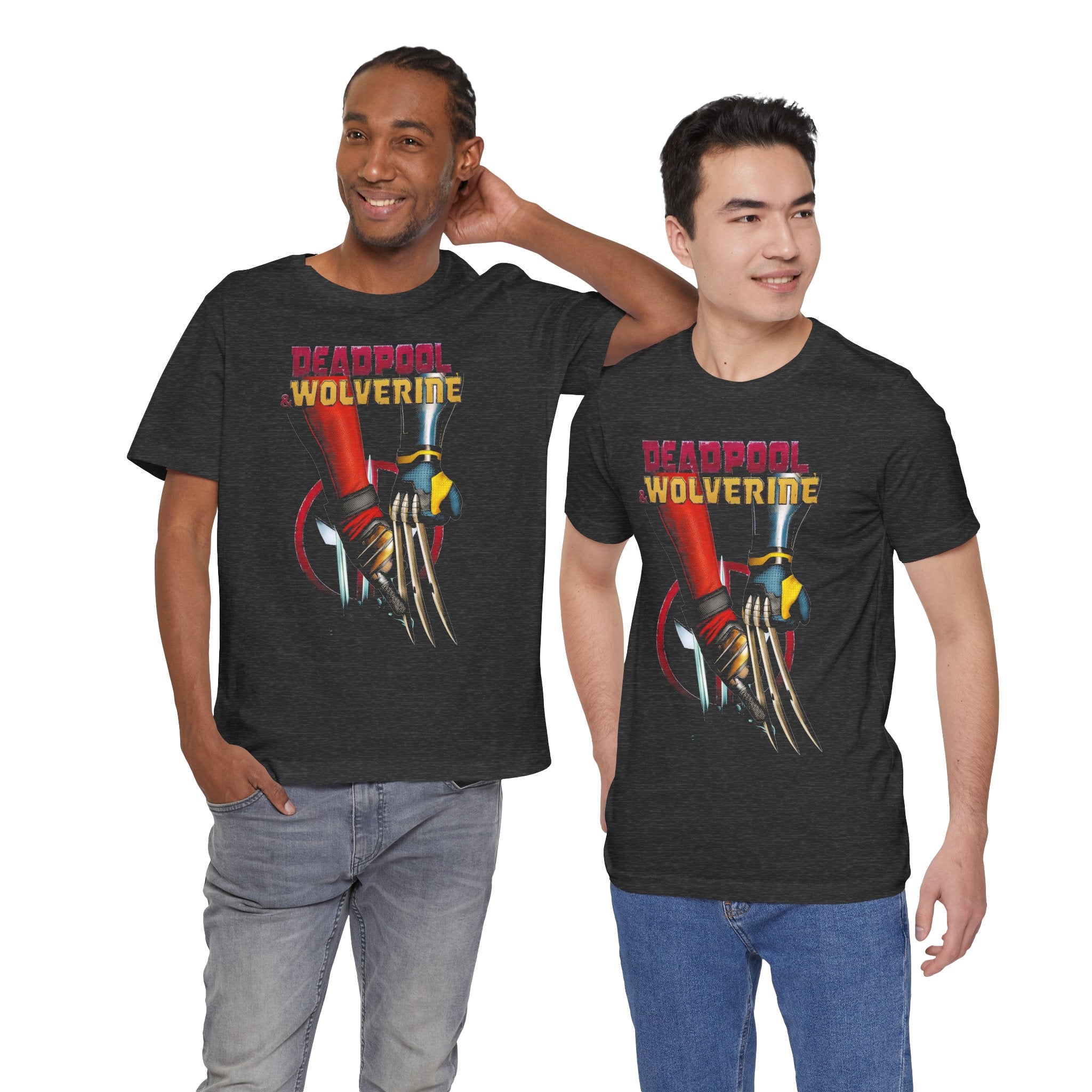 Deadpool Wolverine Shirt – Comic Book Graphic Tee for Men & Women | Soft Cotton Unisex Fi