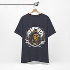 T-Shirt Ninja Batman Tee | Unisex Jersey Graphic T-Shirt Heather Midnight Navy