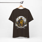 T-Shirt Ninja Batman Tee | Unisex Jersey Graphic T-Shirt Brown