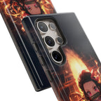 Chibi Nezuko Kamado Tough Phone Case – Anime Protective Case for iPhone & Samsung, UV Resistant, Durable & Stylish