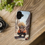 Chibi Naruto Tough Phone Case – Anime Protective Case for iPhone & Samsung, UV Resistant, Durable & Stylish