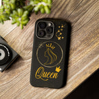 Tough Case Queen Phone Case – Matte & Glossy Crown Design for iPhone, Samsung & Pixel