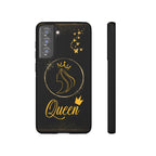 Tough Case Queen Phone Case – Matte & Glossy Crown Design for iPhone, Samsung & Pixel Samsung Galaxy S21 FE Matte