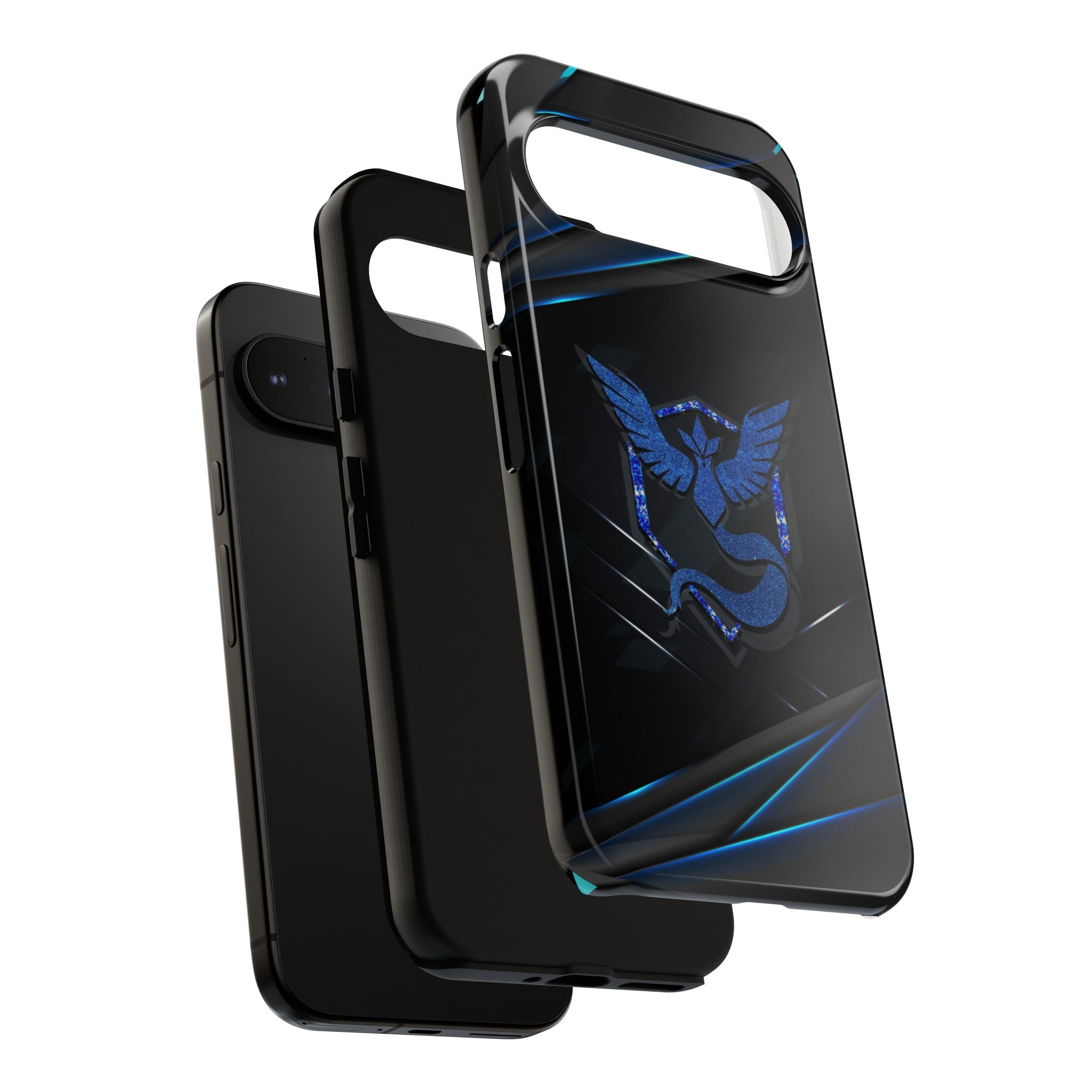 Team Mystic Phone Case - Tough Dual-Layer Protective Case for iPhone, Samsung, Pixel