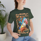 Anime-Inspired Unisex Short Sleeve Tee - 100% Cotton Chopper T-Shirt by Bella+Canvas