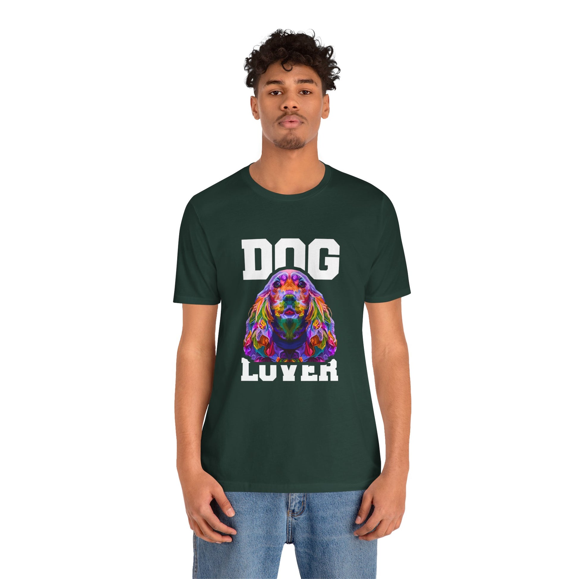 T-Shirt Dog Lover Graphic Tee | Unisex Short Sleeve T-Shirt for Dog Enthusiasts