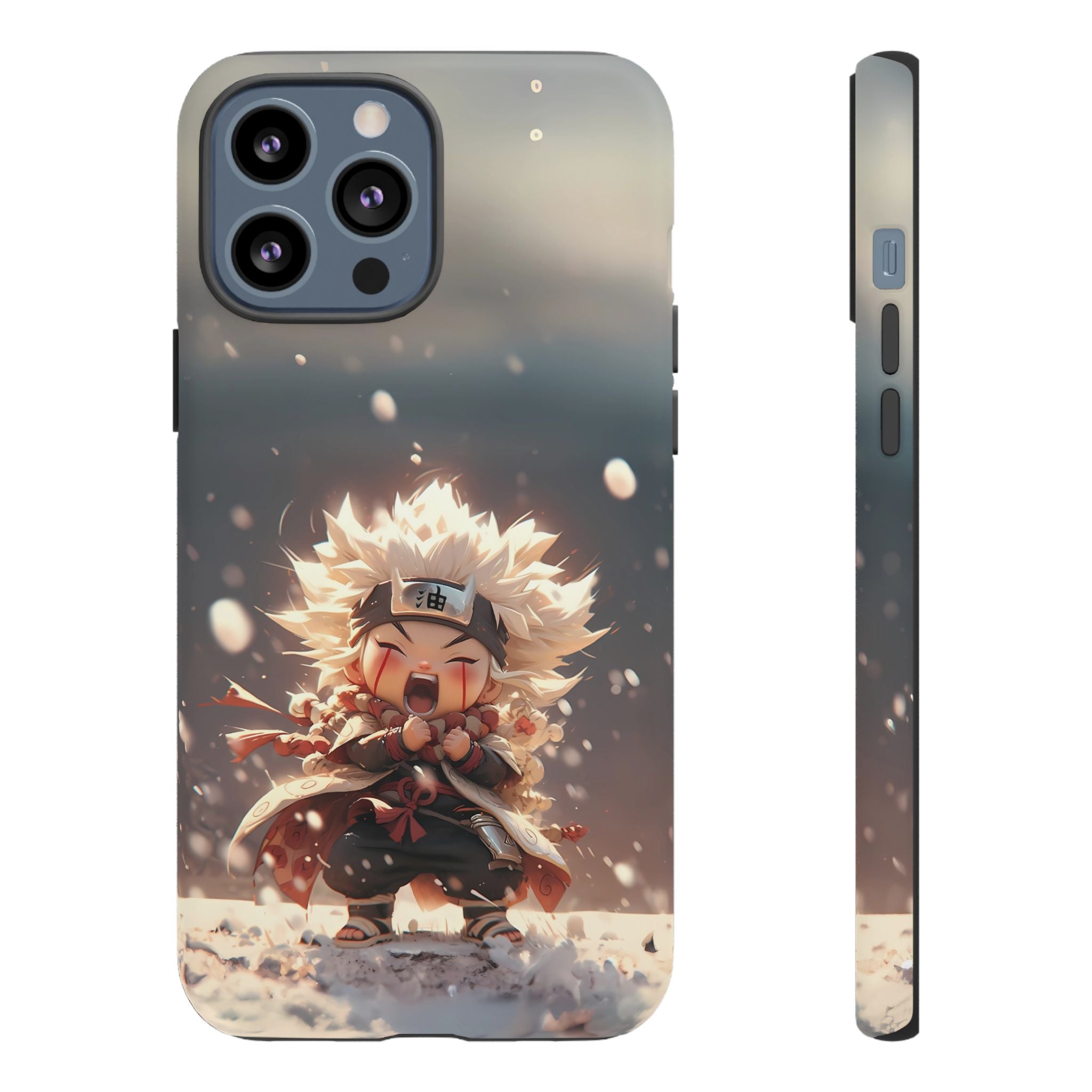 Anime Phone Case – Chibi Jiraiya Tough Protective Case for iPhone & Samsung