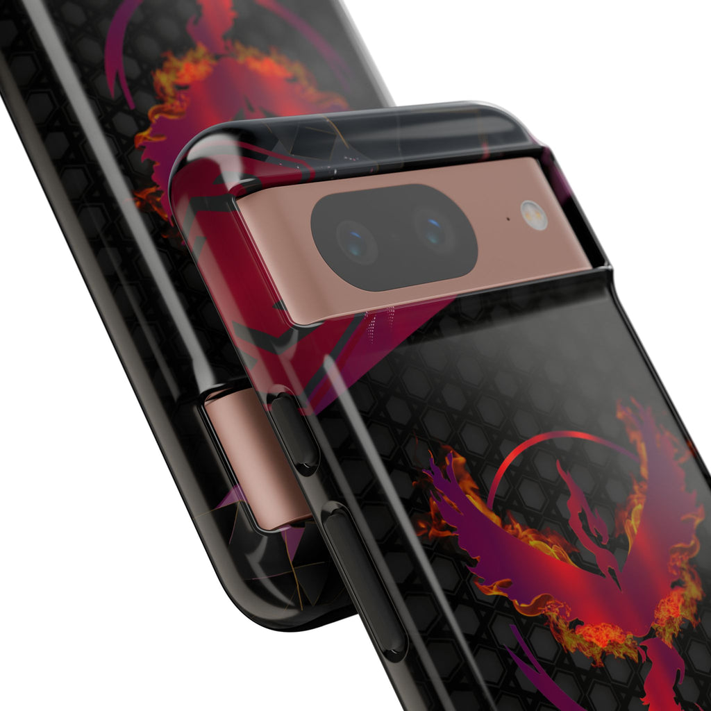 Pokémon Phone Case – Team Valor Tough & Rugged Dual-Layer Protection for iPhone, Samsung, Pixel | Wireless Charging Ready