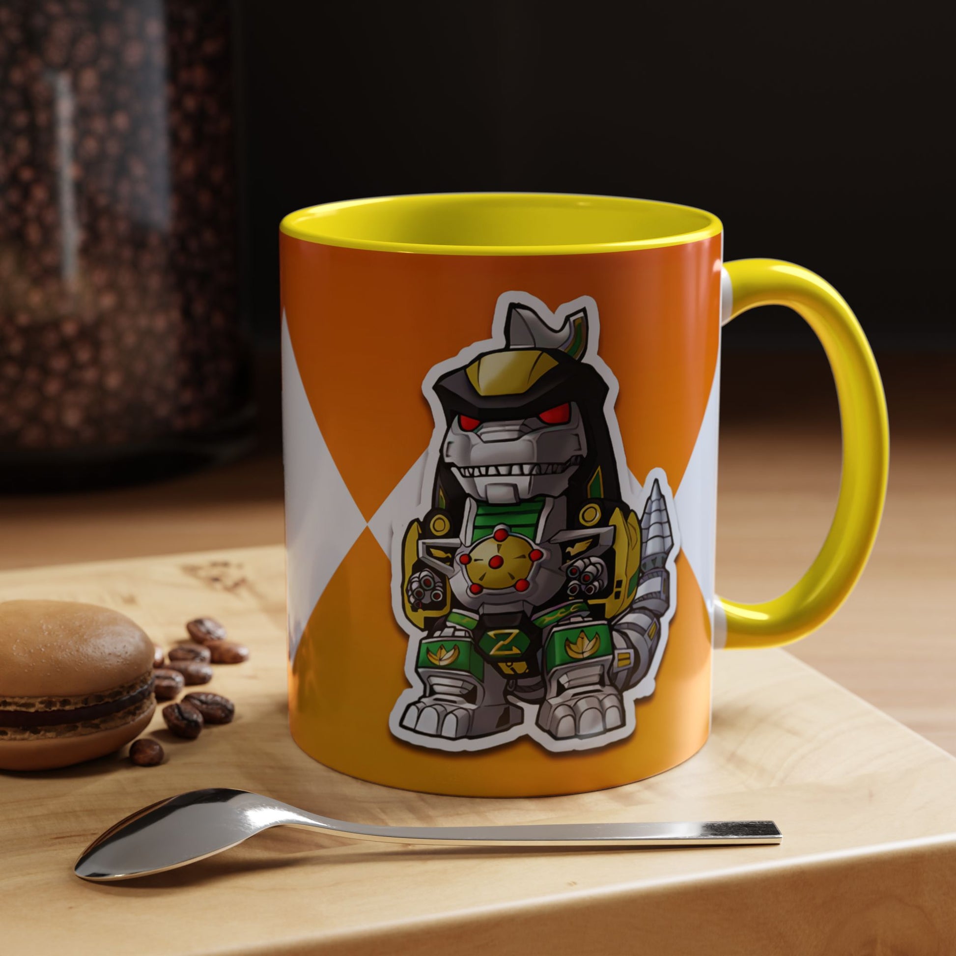 Mug Power Rangers Dragonzord Mug – 11oz & 15oz Ceramic Coffee Cup