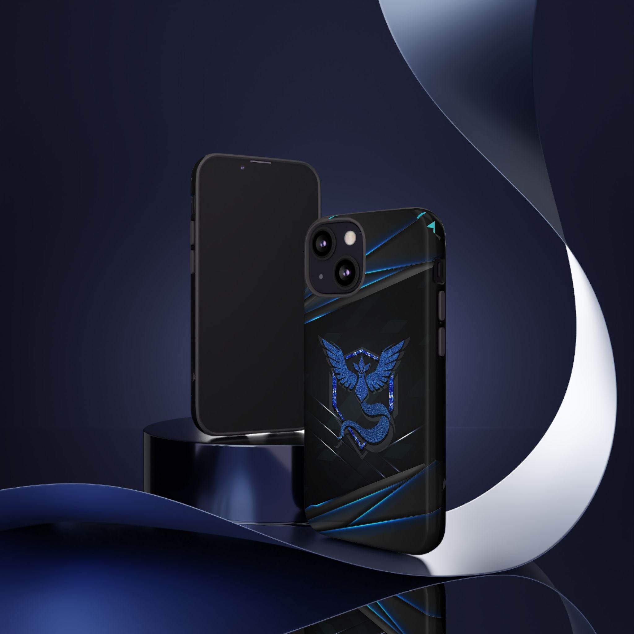 Team Mystic Phone Case - Tough Dual-Layer Protective Case for iPhone, Samsung, Pixel