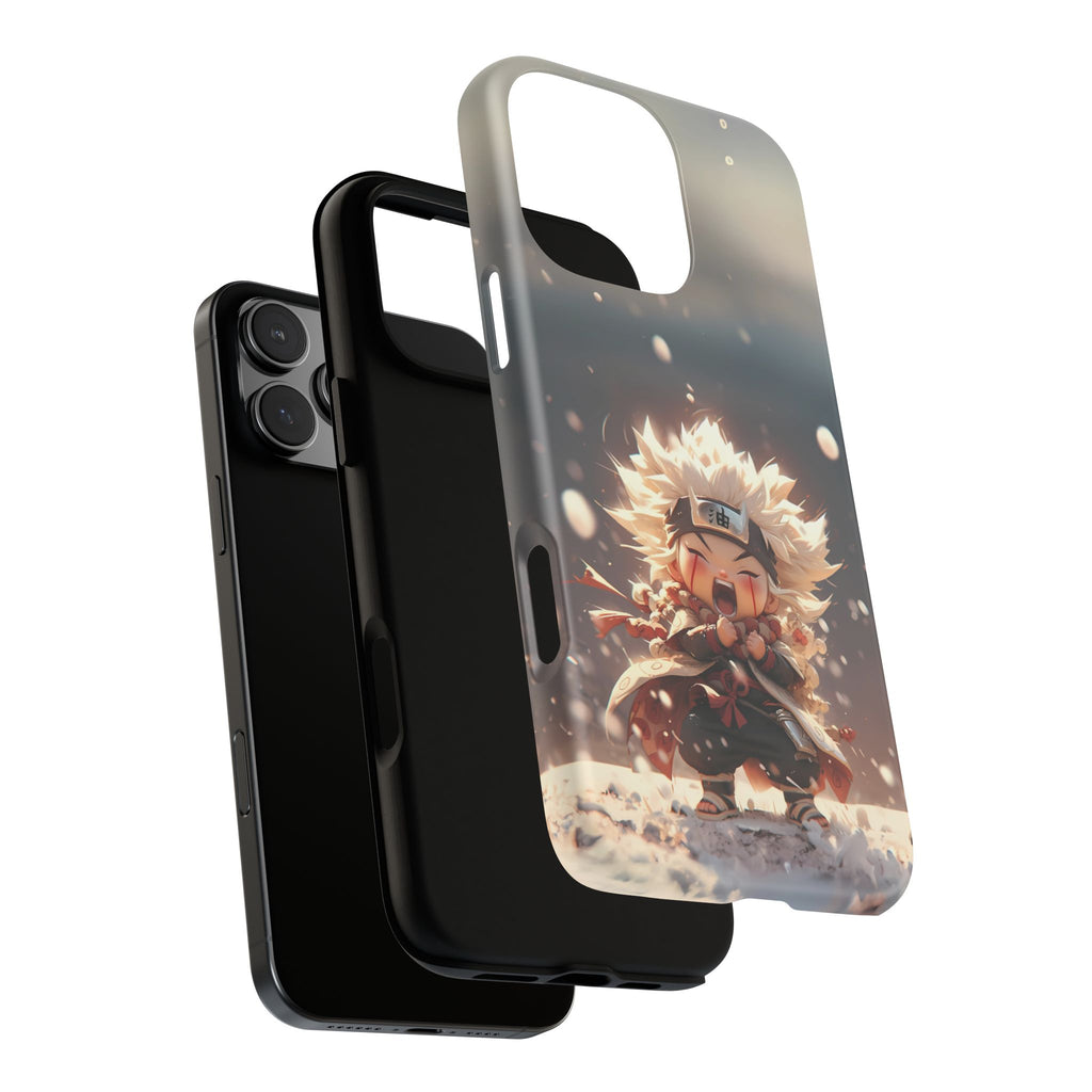 Anime Phone Case – Chibi Jiraiya Tough Protective Case for iPhone & Samsung