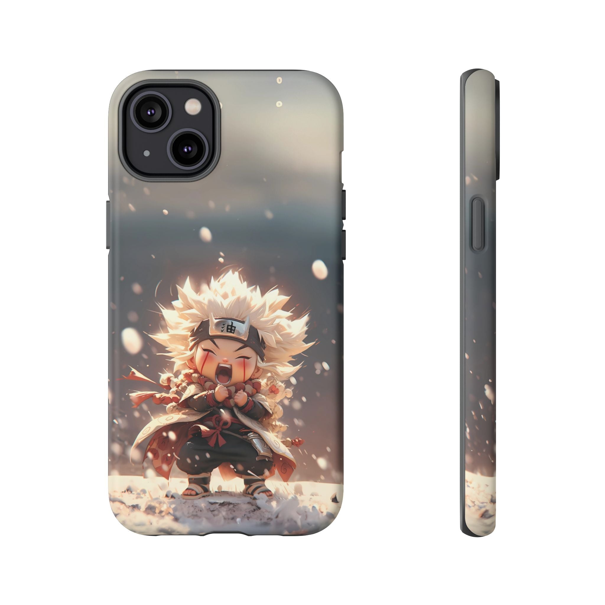 Anime Phone Case – Chibi Jiraiya Tough Protective Case for iPhone & Samsung