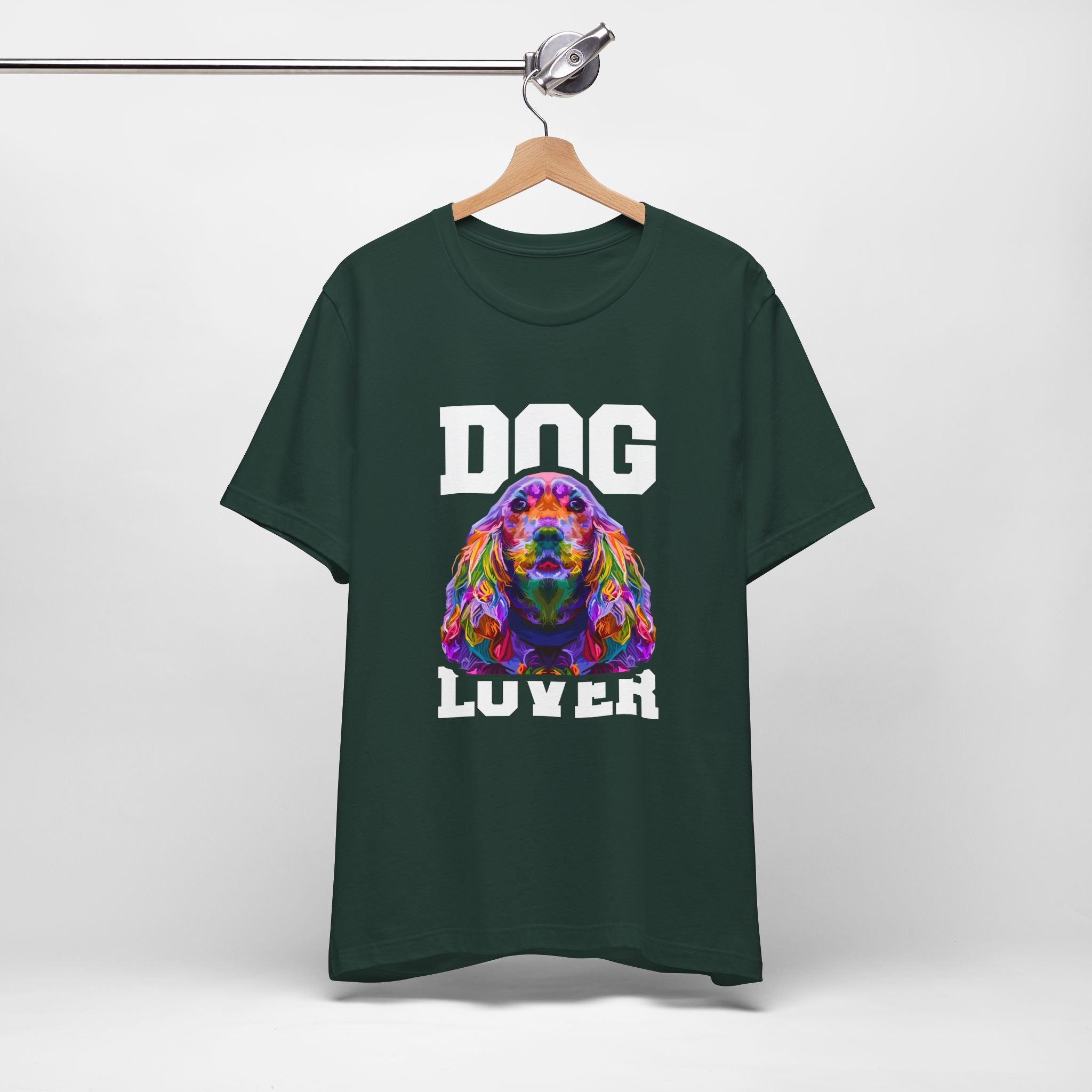Dog Lover Graphic Tee – Unisex Dog Enthusiast Shirt | Soft Cotton T-Shirt for Pet Parents