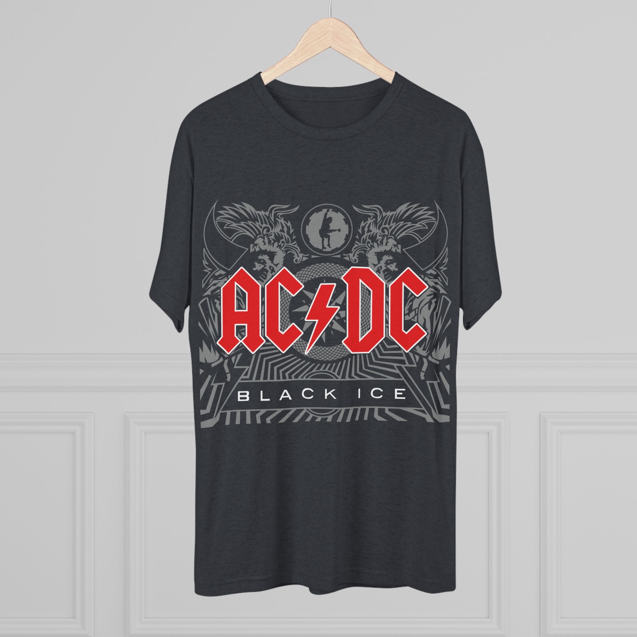 T-Shirt ACDC Black Ice T-Shirt - Official Graphic Rock Tee (Unisex)